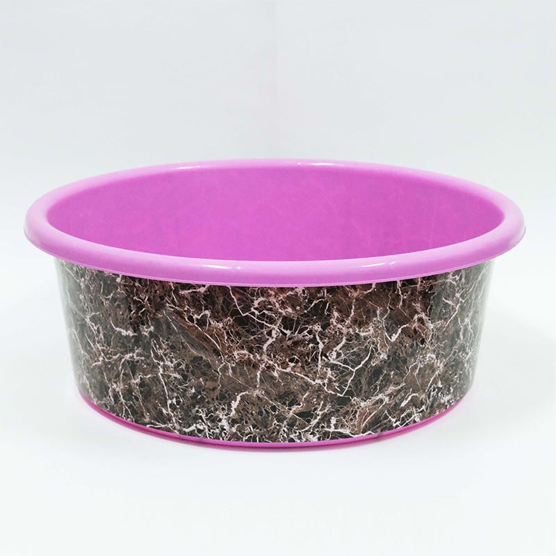 Moldagem por injeção de bacias plásticas domésticas na etiqueta do molde