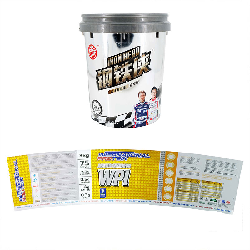 Moldagem por injeção de balde de laca em etiqueta de molde