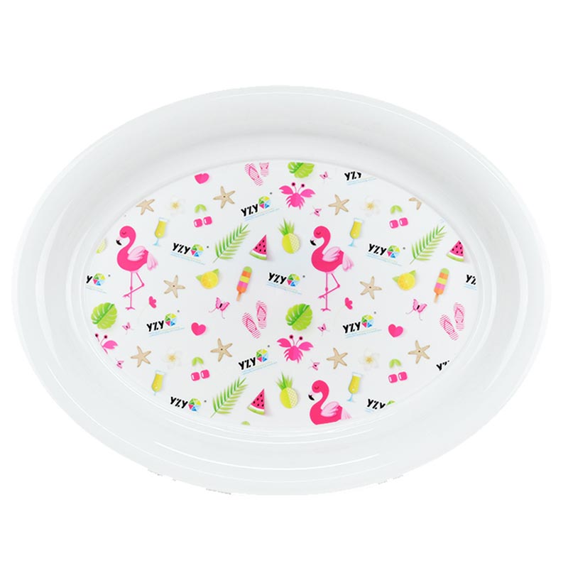 Moldagem por injeção de prato lateral na etiqueta do molde